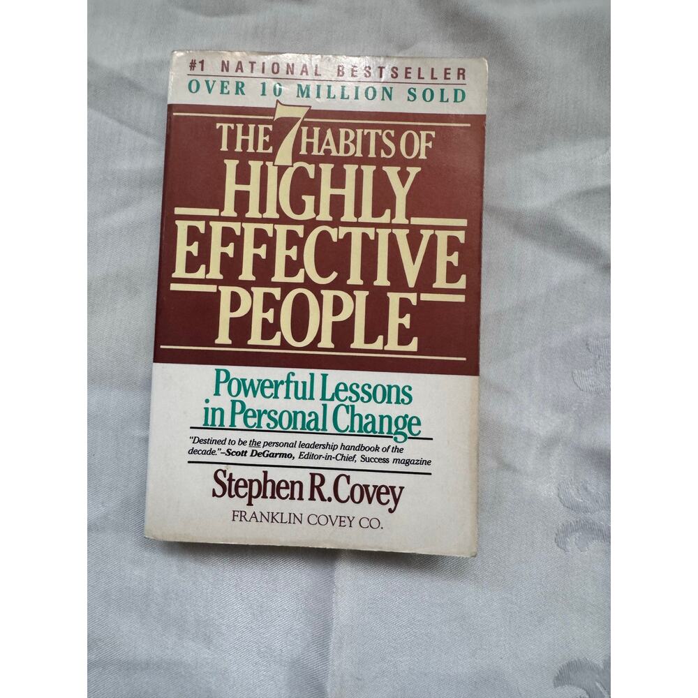 The 7 Habits of Highly Effective People: Powerful Lessons in Personal Change